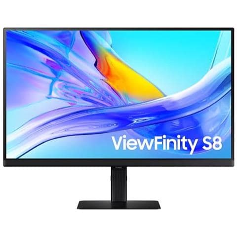Monitor 27" LED ViewFinity S8 S80UD 4K Ultra HD 3840 x 2160 Pixel Tempo di Risposta 5 ms - Foto 1