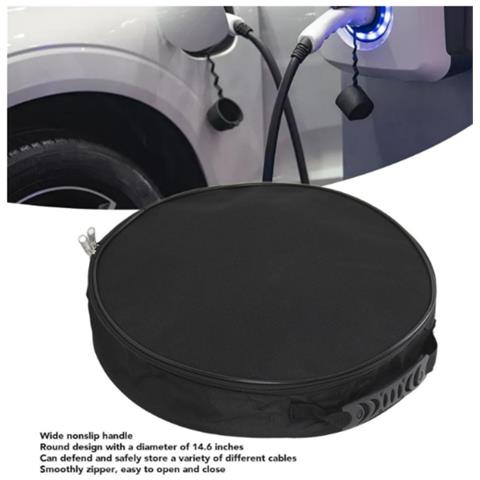 Borsa Portaoggetti Rotonda Per Caricabatterie Per Auto Elettrica - Foto 2