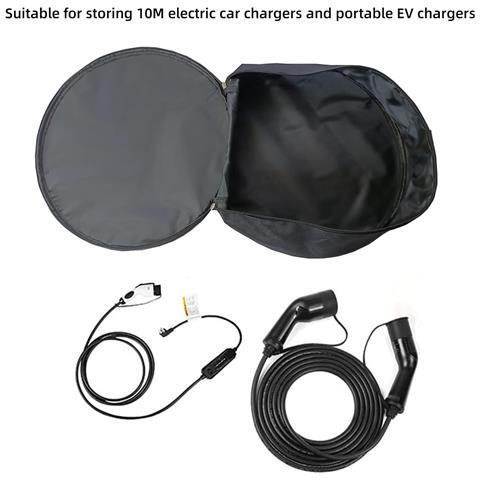 Borsa Portaoggetti Rotonda Per Caricabatterie Per Auto Elettrica - Foto 3