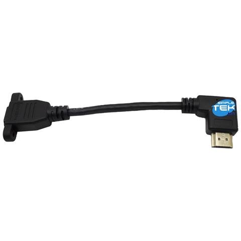 Cavo Hdmi 15cm Adattatore Da Angolato A Porta Laterale Hdmi In - Foto 1
