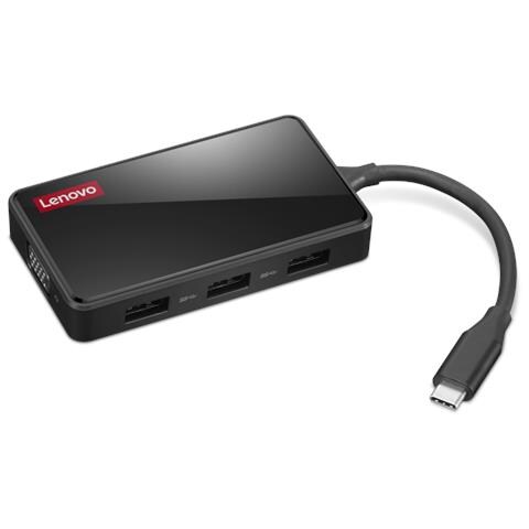 GX91M73945 replicatore di porte e docking station per laptop Cablato USB 3.2 Gen 1 (3.1 Gen 1) Type-C Nero - Foto 1