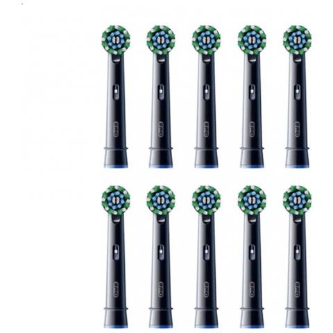 Ã¢â‚¬â¢ Passend Fãƒâ¼r Oral-b Elektrozahnbãƒâ¼rsten Mit Rundem Bãƒâ¼rstenkopf Ã¢â‚¬â¢ 10er Set - Foto 1