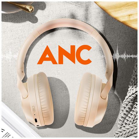 Cuffie Bluetooth Con Riduzione Del Rumore Pieghevoli, Nero - Foto 2