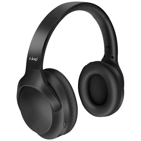 Cuffie Bluetooth Con Riduzione Del Rumore Pieghevoli, Nero - Foto 1