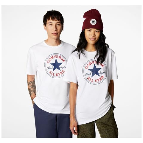 Chuck Patch Core 10025459-102, Unisex, Bianca, 2xs - Foto 1