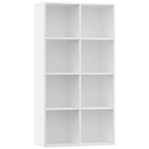 Lusso Casadino -  Libreria/credenza Bianca 66x30x130 Cm In Legno Multistrato - Foto 1