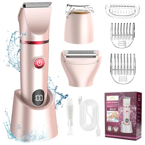 Rasoio Elettrico 3-in-1 Per Donna - Rosa - Foto 1