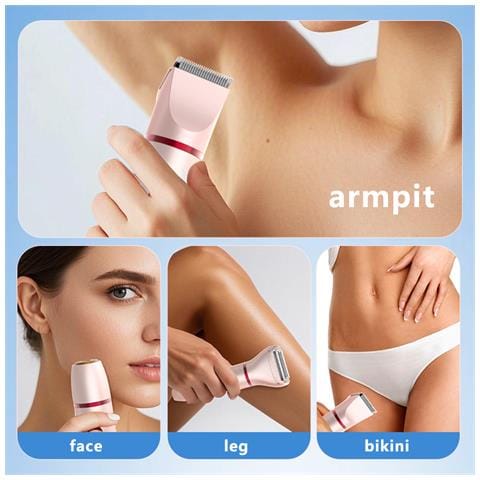Rasoio Elettrico 3-in-1 Per Donna - Rosa - Foto 2