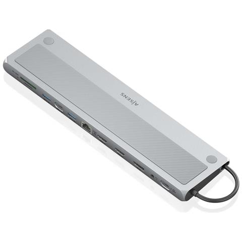 ASUC-12P020-GR replicatore di porte e docking station per laptop Cablato USB 3.2 Gen 1 (3.1 Gen 1) Type-C Grigio - Foto 1