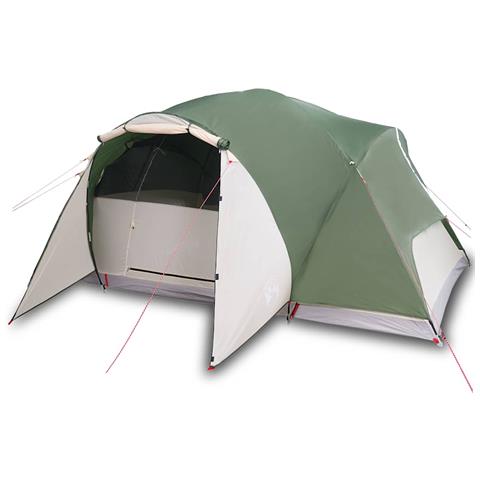 Tenda da Campeggio Crossvent per 8 Persone Verde Impermeabile - Foto 1