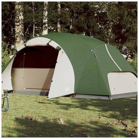 Tenda da Campeggio Crossvent per 8 Persone Verde Impermeabile - Foto 2