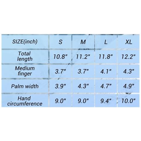 Guanti Da Sci Impermeabili Touchscreen Bianchi M - Foto 2