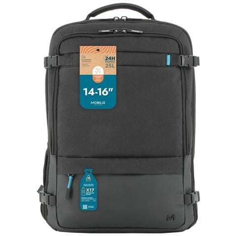 025031 borsa per laptop 40,6 cm (16") Zaino Nero - Foto 2