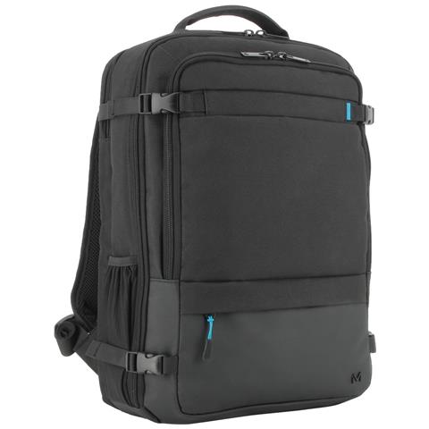 025031 borsa per laptop 40,6 cm (16") Zaino Nero - Foto 1