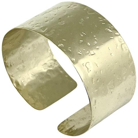 Bracciale Moon Landing Medio In Ottone Placcato Oro - Foto 1