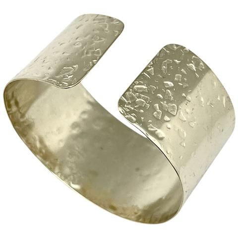 Bracciale Moon Landing Medio In Ottone Placcato Oro - Foto 2