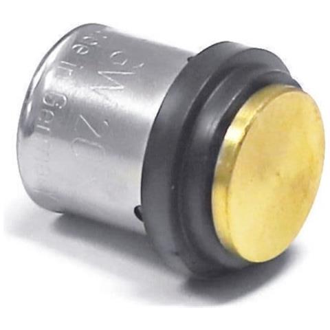 Tappo A Pressare 20 X 2  Ottone Certificato Per Tubi Multistrato - Foto 1