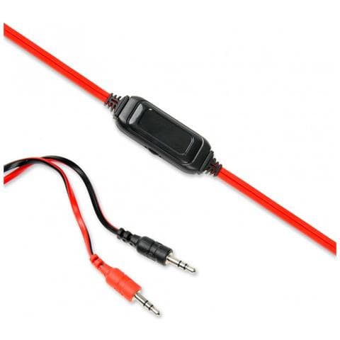 SHPI1528MV cuffia e auricolare Cablato A Padiglione Gaming Nero, Rosso - Foto 2