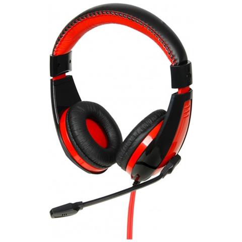 SHPI1528MV cuffia e auricolare Cablato A Padiglione Gaming Nero, Rosso - Foto 1