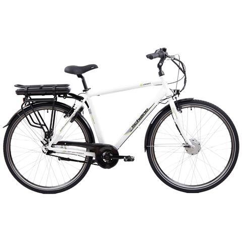 E-moon 28'' - City E-bike In Alluminio, Ruote 28'', Cambio Nexus 7 Velocità, Motore 250 W, Batteria 36v X 13 Ah - Colore Bianco - Foto 1
