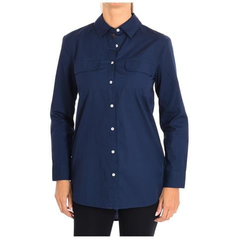 Camicia Da Donna Con Collo Revers A Manica Lunga 5wr85q8l4 - Foto 1