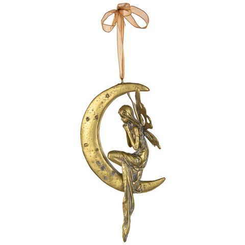 Figura Decorativa In Resina Dorata 12x9x33h - Foto 2