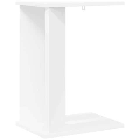 Tavolino Bianco 35 x 25 x 50 cm Legno multistrato - Foto 1