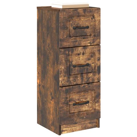 Mobile con Cassetti Rovere Fumo 33 x 34,5 x 87 cm - Foto 2