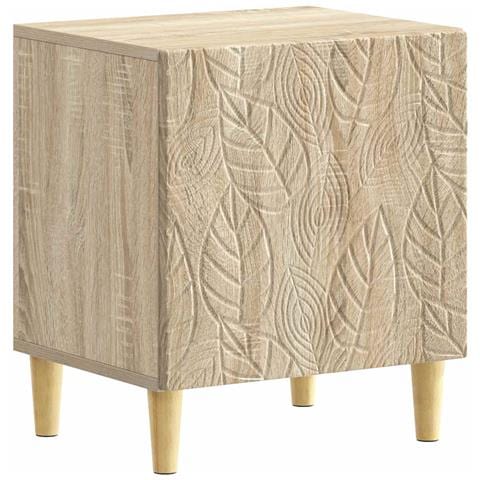 Comodino 2 pcs Rovere Sonoma 43 x 34,5 x 50 cm - Foto 2