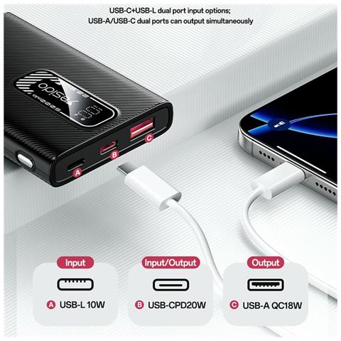 Power Bank - 5000 mAh, 5W - Foto 4