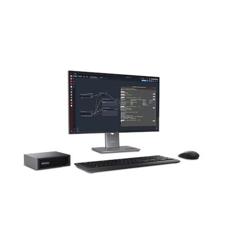 ThinkStation PGX GB10 128 GB LPDDR5x-SDRAM 1 TB SSD DGX OS Mini Tower Mini PC Nero - Foto 10