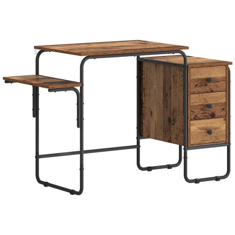 Scrivania con Spazio di Archiviazione Legno di quercia - Foto 1