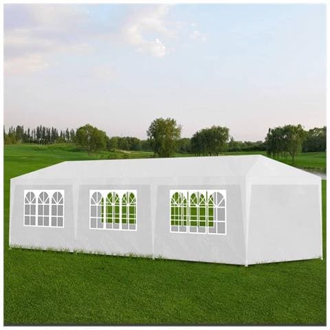 Tenda per Feste 3x9 m Bianca - Foto 2
