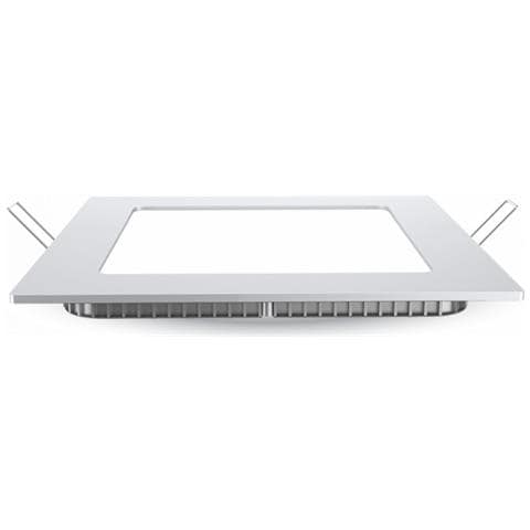 Pannello Led A Incasso Quadrato 17 Cm 12w Smd Luce Naturale 4500k Vt-1207 Sq Con Driver 4867 - Foto 1