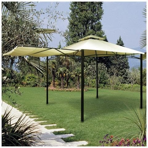 Gazebo Antigua Completo Di Telo Ecru - Foto 1