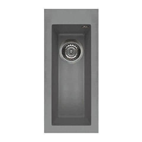 Lavello Quadra 50 Keratek Plus P 23x50 cm 1 vasca Colore Light Grey 97 - Foto 1