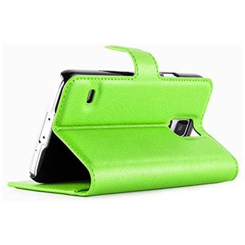 Custodia Compatibile Con Samsung Galaxy S5 / S5 Neo In Verde Menta - Coperchio Protettiva Con Chiusura Magnetica, Funzione Stand E Tasca Per Le Carte - Foto 8