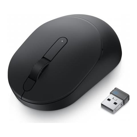 MS3320W - Mouse - ottica - 3 pulsanti - senza fili - 2.4 GHz, Bluetooth  - Foto 3