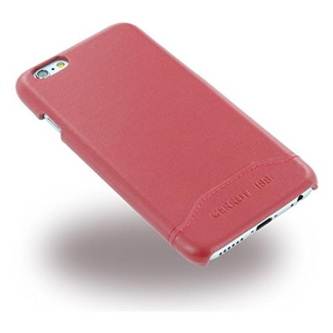 cehcp6slre Liscio In Pelle Split Book Type Custodia Protettiva Per Apple Iphone 6/6s Rosso - Foto 2
