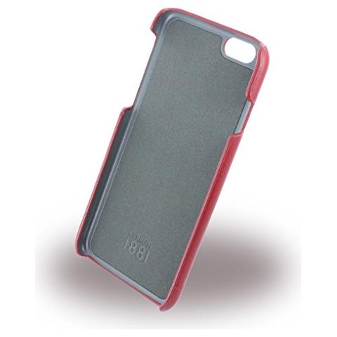cehcp6slre Liscio In Pelle Split Book Type Custodia Protettiva Per Apple Iphone 6/6s Rosso - Foto 3
