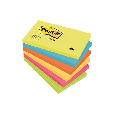 Foglietti Riposizionabili ® Notes Energy 76x127 Mm Neon Assortiti Conf. 6 Blocchetti Da 100 Ff - 655-tfen - Foto 2