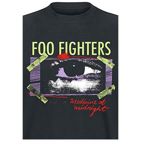 Medicine At Midnight Taped Uomo T-shirt Nero Xxl 100% Cotone Regular - Foto 2