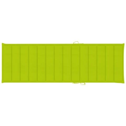 Lettino da Giardino con Tavolino Cuscino Legno Pino Impregnato - Foto 2