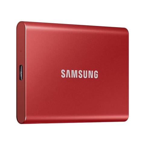 SSD Portatile 500 GB Serie T7 Interfaccia Usb 3.2 Rosso - Foto 2