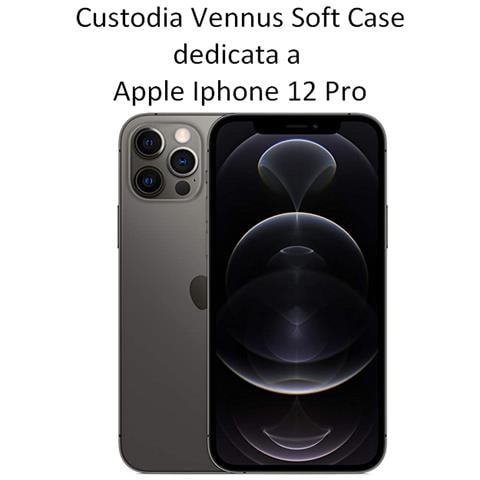 Custodia Tpu Silicone Lite Cover Soft-case Per Apple Iphone 12 Pro Light Blu - Foto 2