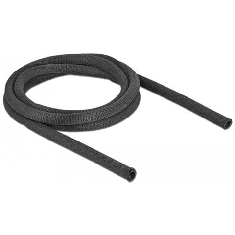 Manicotto intrecciato autochiudente 2 m x 13 mm nero - Foto 1