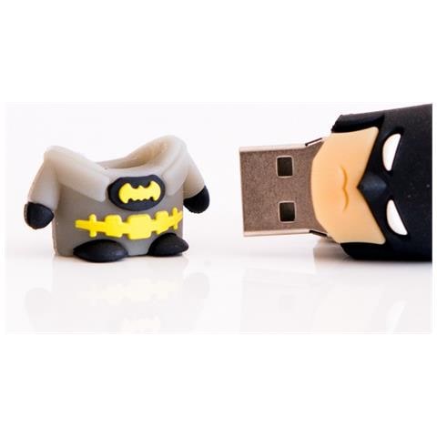 TECH ONE TECH TEC5114-32, 32 GB, USB tipo A, 2.0, Cuffia, 14 g, Nero, Grigio, Giallo - Foto 2