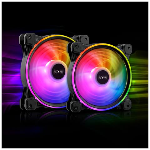 HURRICANE 120 ARGB PWM Scheda madre Ventilatore 12 cm Nero 1 pz - Foto 5