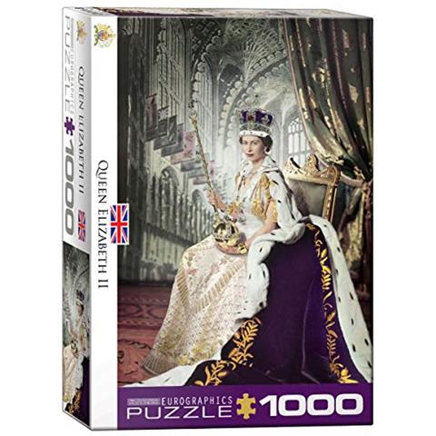 Puzzle Della Regina Elisabetta Ii Da 1000 Pezzi - Foto 1