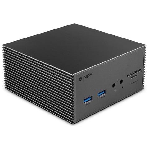 43378 Replicatore Di Porte E Docking Station Per Laptop Cablato Usb 3.2 Gen 2 (3.1 Gen 2) Type-c Grigio - Foto 2